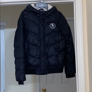 Kids Navy Abercrombie Coat